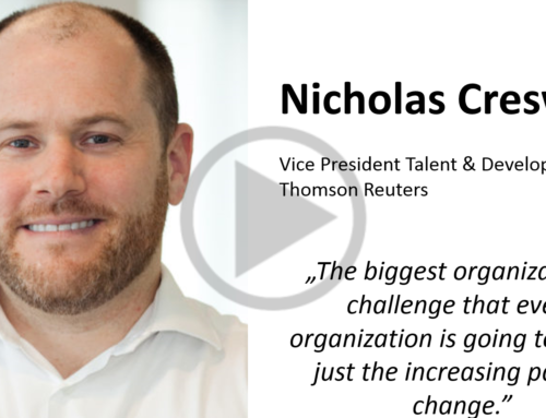 Client Stories – Nicholas Creswell, Vice President of Talent&Development at Thomson Reuters