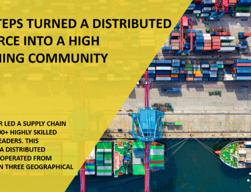 How 3 Steps Turned a Distributed Workforce Into a High Performing Community