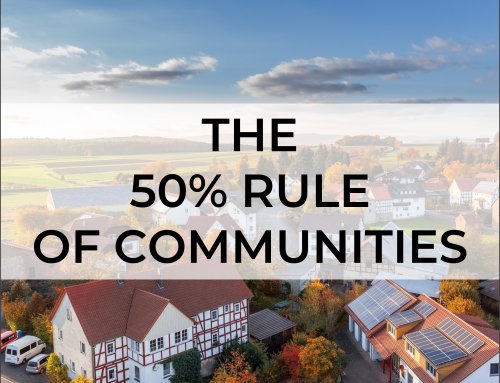 The ‘50% Rule of Communities’
