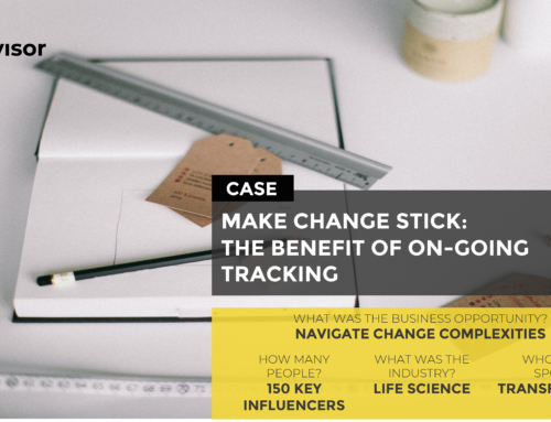 Make Change Stick: The Benefit of On-going Tracking