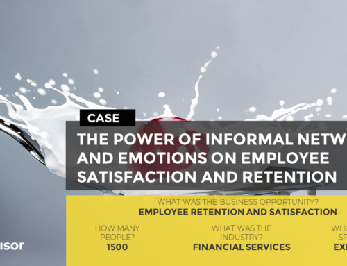 The Power of Informal Networks and Emotions on Employee Satisfaction and Retention