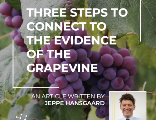 Three Steps to Connect to The Evidence of the Grapevine