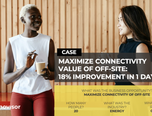 Maximize Connectivity Value of Off-Site: 18% Improvement in 1 day
